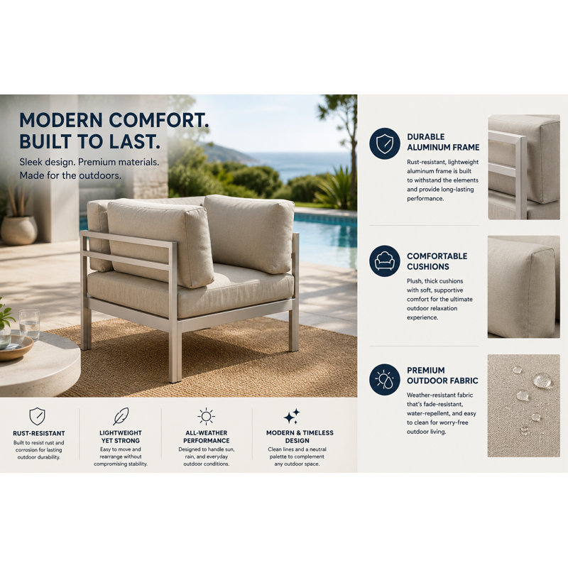 Cloud Chair, Grey, Gray