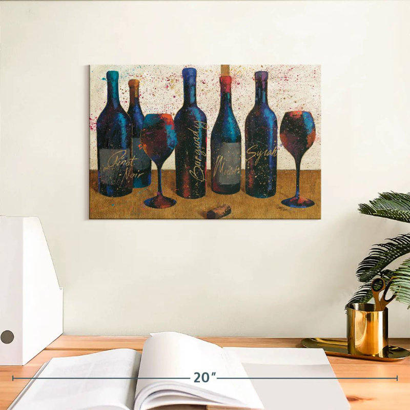 Yarlin Wine Splash Light I, 8" H x 12" W