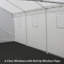 Hercules 10ft 8in x 20ft Steel Frame Enclosed Canopy Garage