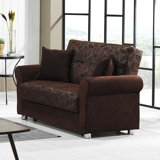 Rio 63 in. Fabric Upholstered 2-Seater 3-in-1 Sleeper Loveseat with Storage