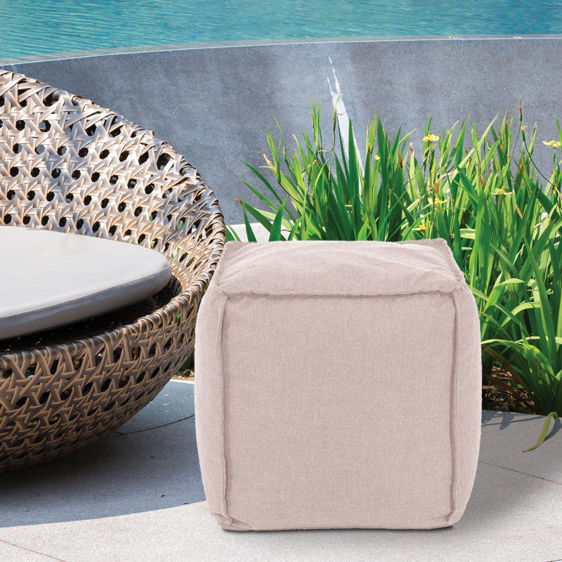 Repose-pieds carré Sunbrella 20 "Montano, Sable