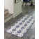 Casa Geometric Cotton Navy Blue Area Rug