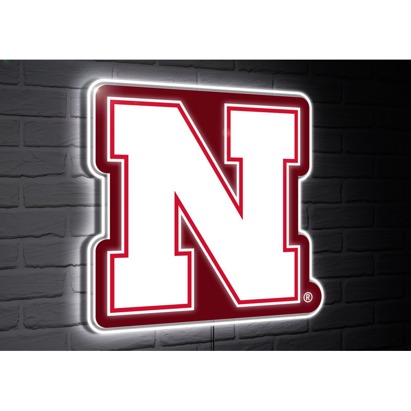 Enseigne murale NCAA Team, Université de l'Université du Nebraska