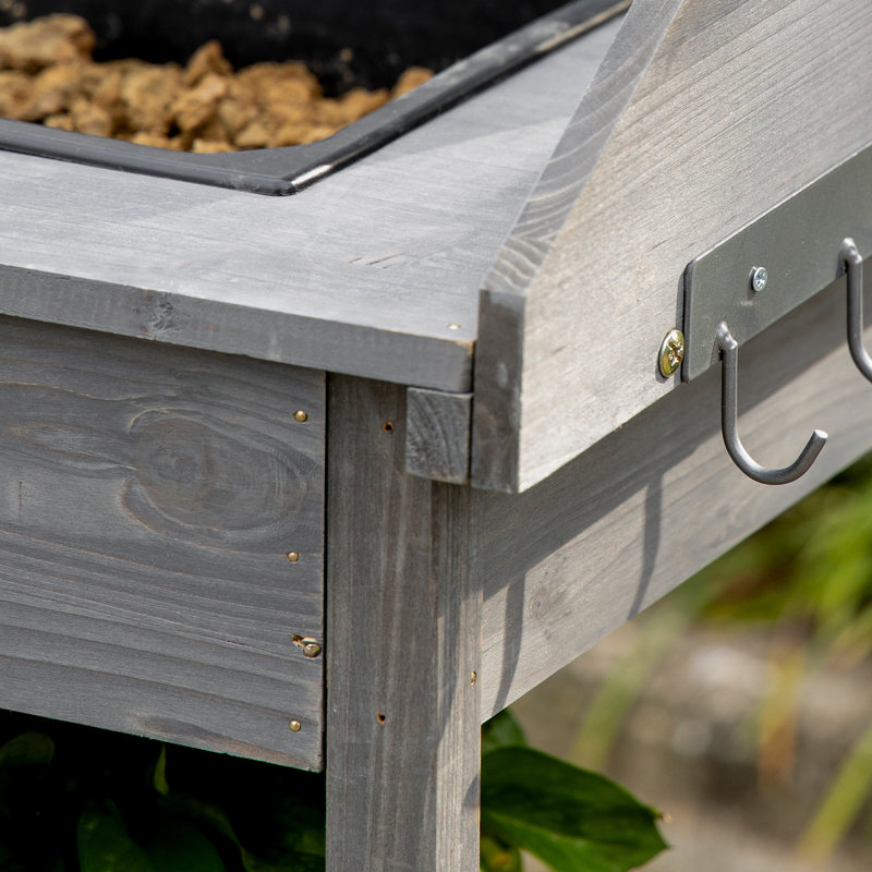 Donamarie Fir Wood Potting Bench