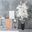 72'' Faux Ficus Tree in Metal Pot