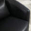 Chryssi Faux Leather Swivel Barrel Chair-1975871542