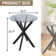 Jaona Glass Top End Table