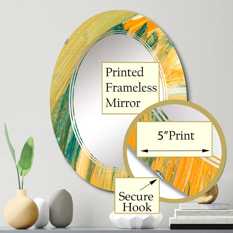 Miroir de salle de bain sans cadre, 30 po x 20 po