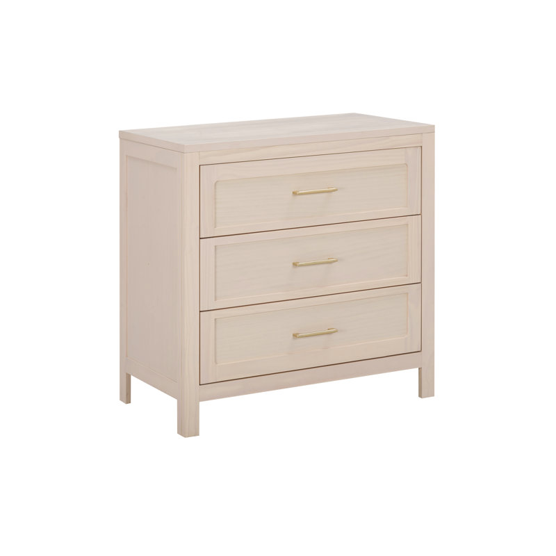 Reign 3 Drawer Dresser In Washed Natural, Washed Natural