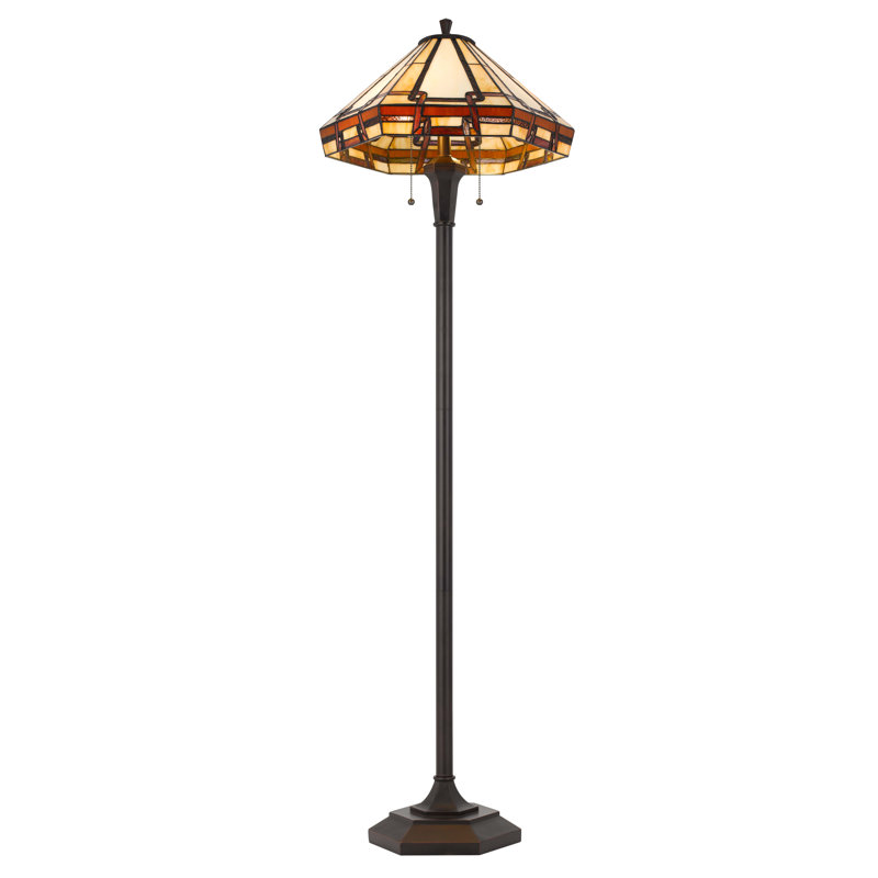 VanVleet 59.25'' Bronze Traditional Floor Lamp