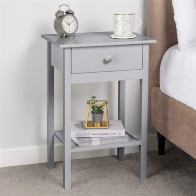 Lapierre 40cm W Manufactured Wood Bedside Table