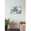 «In The Clouds Indigo and Gray» par Silvia Vassileva, art mural en verre acrylique-399070900