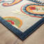 Tapis d'intérieur / extérieur tissé à motif floral à motif cachemire Hegg-253217685