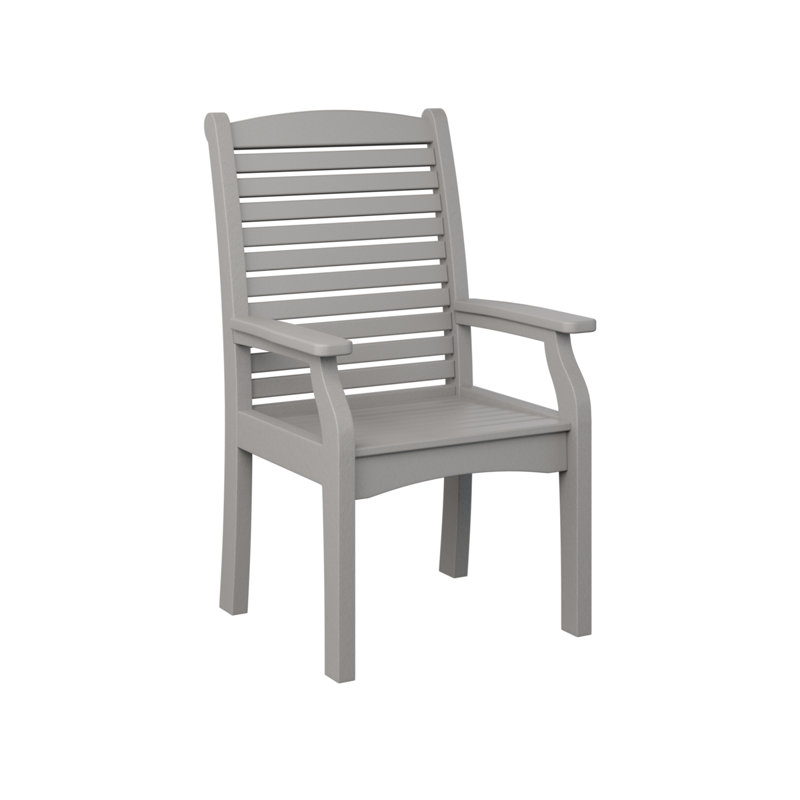 Berlin Gardens Classic Terrace Regular Dining Chair, Light Gray