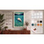 Polar Bear At Water's Edge Coastal - Print-136724146-136724147