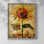 Série FLORAL CDLxxv - reproduction encadrée de qualité supérieure - prête à être accrochée - aucun clou requis-981217547-981217537