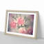 Pale Pink Carnation Flowers in Abstract - Framed Print-55735275-55735284
