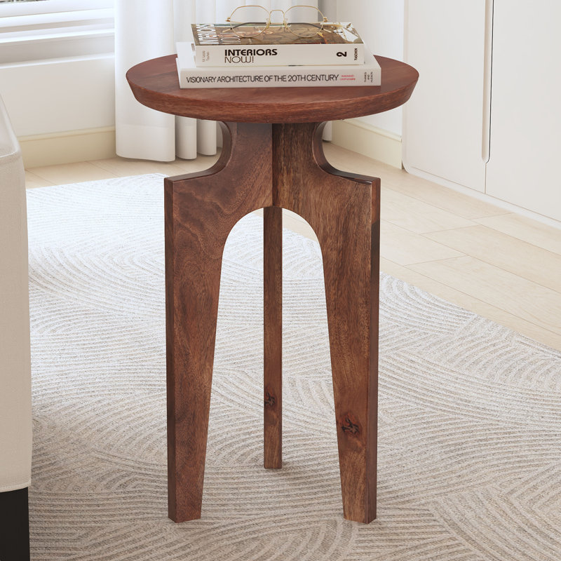Evanyelin 3-Legged Round End Table