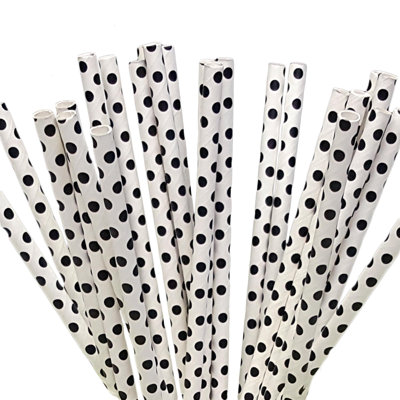 Disposable Paper Birthday Straws