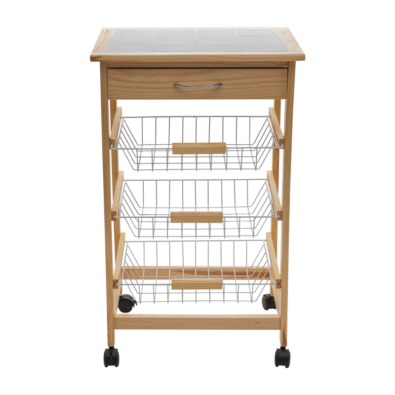 18.5 " W Kitchen Cart