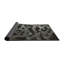 Tapis contemporain gris / noir-927476809
