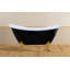 Baignoire de trempage autoportante en acrylique de 59 po x 30 po Daphne-43118917-37990159