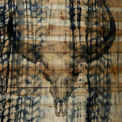 " Blue Skull " by Parvez Taj