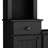 Minimalist Entertainment Wall Unit Set With Bridge For Tvs Up To 75'', Ample Storage Space TV Stand With Adjustable Shelves, Modernist Large Media Console For Living Room, Black (OLD SKU: SD000031AAB)-1960088619
