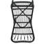Ensemble de 2 chaises d'extérieur en osier de patio pour l'extérieur (excluant la table)-1343722392