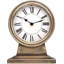Horloge de cheminée en or Vintage