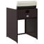 Outdoor Patio Dining Armchair with Cushion-681568797-681568799