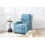 30.71" Wide Chenille Push Back Recliner With USB Charging Ports, And Built-In Cup Holders-112699632