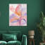 Watercolor Petals II High-Gloss Frameless Acrylic Glass Wall Art Abstract Print by Oliver Gal, Ready to Hang, 16 x 20-61166753-61166764