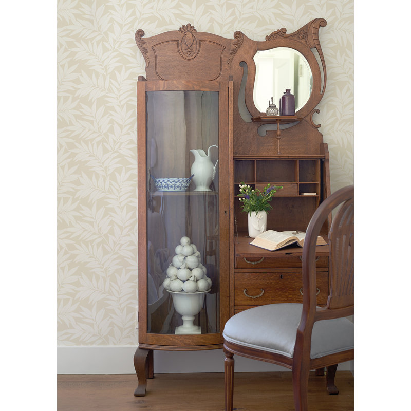 Rouleau de papier peint texturé L 33 pi x l 20,5 po, Taupe