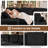 Aurora Sleeper Sectional Sofa with Pull-Out Bed, Storage Armrest, Right-Facing Storage Chaise-722825825