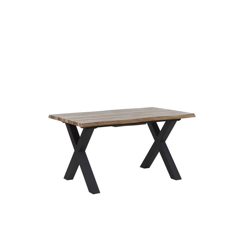 Norberg Extendable Metal Base Dining Table
