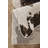 Elegant Cowhide Pattern Area Rug, Soft And Durable For Modern Rustic Interiors