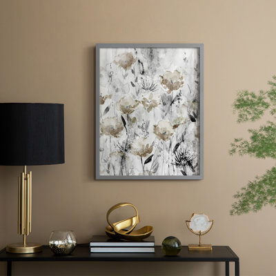 Artisanal Garden I Framed Print - Solid Wood