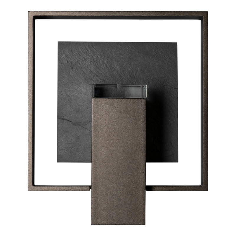 Applique murale Shadow Box, Fer naturel, Ardoise, Oui