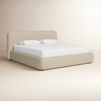 Bella Linen Upholstered Bed