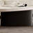 Simple shaped microcrystalline stone coffee table