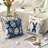 Happy Easter Be Hoppy Rabbit Easter Eggs  Throw Pillow Covers, Cushion Case Decoration For Sofa Couch Set Of 4