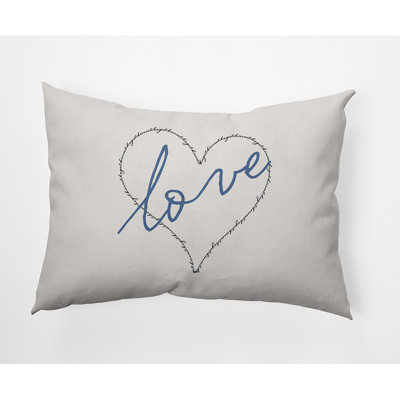  Love With Hugs And Kisses No Pattern Lumbar Pillow