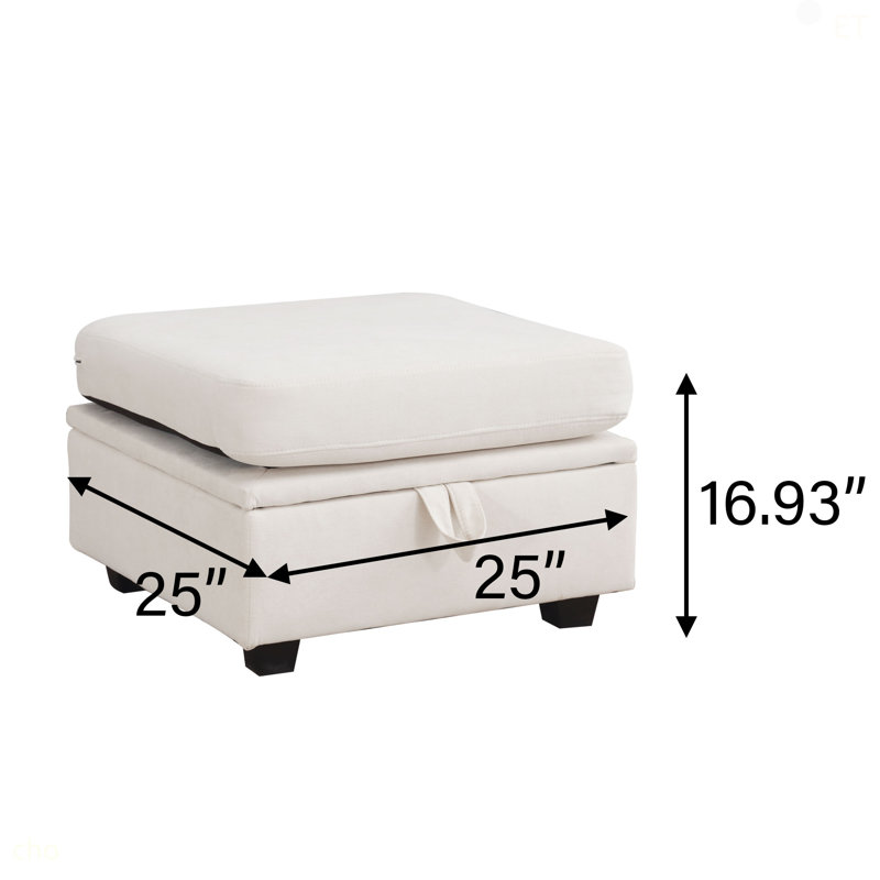 Modular Sectional Sofa, Convertible Sofa Couch With Storage, Sleeper Sectional Sofa Set, Flexible Modular Combinations Fabric Couch For Living Room 1 Pcs