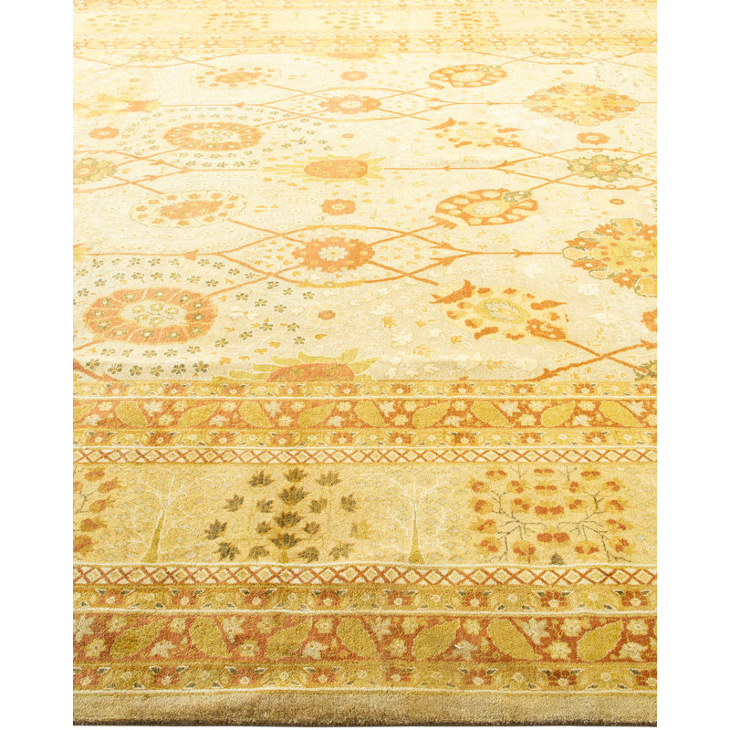 One-of-a-Kind 9' 5" X 12' 2" Hand Knotted Area Rug