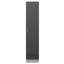 Osbourne High Gloss 1 Door Plain Wardrobe - H: 180cm x D: 47cm x W: 38cm-117024763