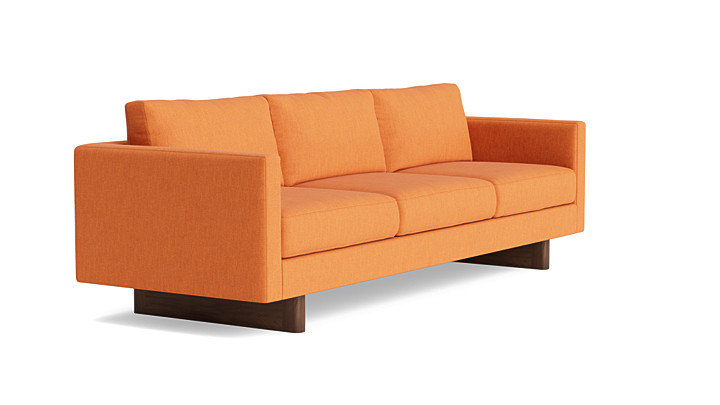 Vintage Sofa (95"), Performance Weave - Carrot