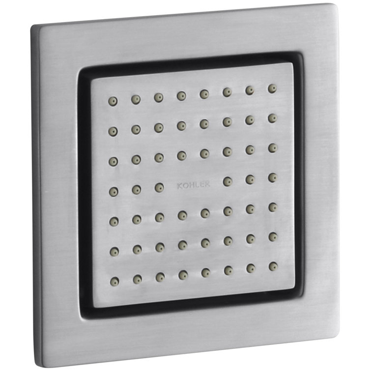 WaterTile Square Adjustable Body Spray