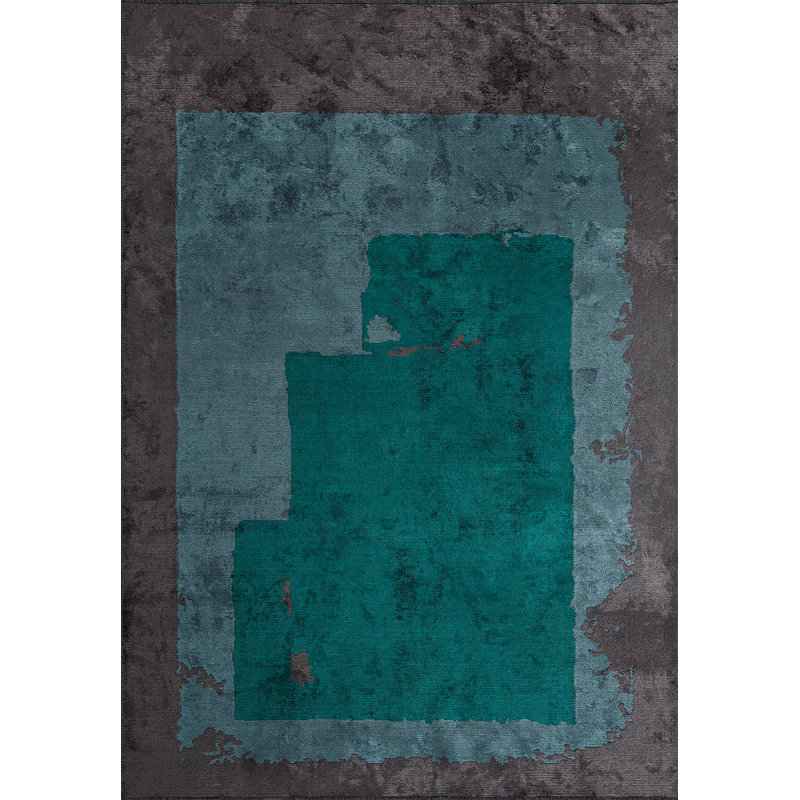 Modern Minimalist Blocks, Rectangle 6'7" x 8'3"