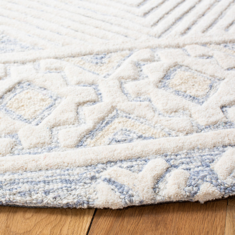 Union Rustic Artistry Hand Tufted 85% Wool, 15% Cotton Southwestern Rug